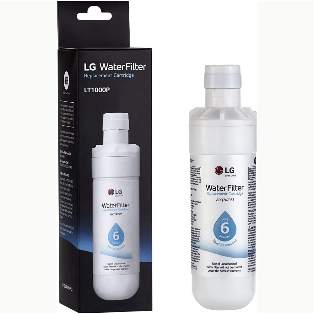 Genuine LG LT1000P OEM Water Filter 2 Pack ADQ747935 New Sealed NSF